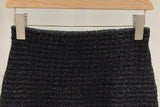 Designer Short Skirt Set Autumn/Winter French Polo Collar Long Sleeves Sweet Diamond Button Knitted Cardigan Coat Plus Skirt