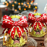Christmas Treat Bags Set - 25/50pcs Cute Cartoon Self-Sealing Gift Bags for Snacks, Candy & Cookies - Perfect for Holiday Parties & Baking Essentials