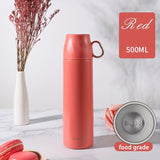 1pc Stainless Steel Thermal Cup, With Gift Box Set, Double Layer Leakproof Insulated Water Bottle, Keeps Hot And Cold Drinks For Hours, Suitable For Cycling, Backpacking, Office Or Car, School, Party, Camping, Travel Accessories
