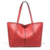 HULIANFU Pursebags  new bag fashionable and simple large-capacity tote bag portable shoulder tote bag PU women's bag