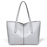 HULIANFU Pursebags  new bag fashionable and simple large-capacity tote bag portable shoulder tote bag PU women's bag