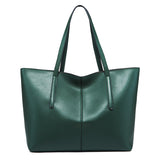 HULIANFU Pursebags  new bag fashionable and simple large-capacity tote bag portable shoulder tote bag PU women's bag