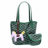 HULIANFU Korean dog tooth bag Popular trade women's bag large capacity tote bag shoulder dumpling bag large shopping bag portable mother and child bag