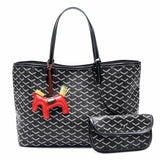HULIANFU Korean dog tooth bag Popular trade women's bag large capacity tote bag shoulder dumpling bag large shopping bag portable mother and child bag