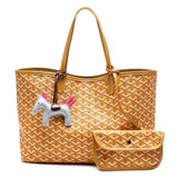 HULIANFU Korean dog tooth bag Popular trade women's bag large capacity tote bag shoulder dumpling bag large shopping bag portable mother and child bag