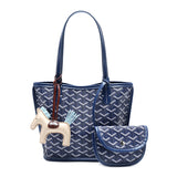 HULIANFU Korean dog tooth bag Popular trade women's bag large capacity tote bag shoulder dumpling bag large shopping bag portable mother and child bag
