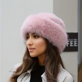 Ultra-Warm Plush-Lined Winter Bucket Hat for Women - Soft, Thickened Design with Ear Protection, Perfect Christmas Gift for Ladies, Cold Weather Accessories, Winter Fashion Essentials