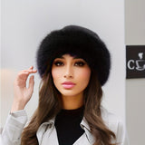 Ultra-Warm Plush-Lined Winter Bucket Hat for Women - Soft, Thickened Design with Ear Protection, Perfect Christmas Gift for Ladies, Cold Weather Accessories, Winter Fashion Essentials
