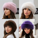 Ultra-Warm Plush-Lined Winter Bucket Hat for Women - Soft, Thickened Design with Ear Protection, Perfect Christmas Gift for Ladies, Cold Weather Accessories, Winter Fashion Essentials