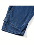 Womens Slight Stretch Denim Long Jumpsuit Romper - Casual Spaghetti Strap Wide Leg Bib Overalls with Button Front - Machine Washable, Solid Color, All-Season, Knit Fabric, No Printing, No Sheer