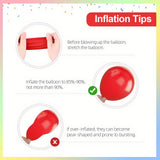 114pcs Christmas Balloon Garland Kit - Aluminum Foil & Latex Balloon Set for Holiday Decoration, Includes Red & Green Balloons with Festive Designs, Perfect for New Year's, Birthday & Party Décor, Suitable for Ages 14+