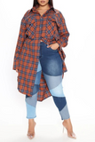 hulianfu - Khaki Casual Color Block Patchwork Mid Waist Skinny Denim Jeans