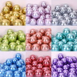 48-Pack Premium Glossy Metallic Balloons for Weddings, Birthdays, New Year, Valentine's Day & Christmas - Versatile Celebration Decor for All Occasions - Emulsion Balloons for Ages 14+