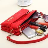 HULIANFU Women's bag women's 2022 new summer shoulder messenger bag small bag handbag crocodile pattern women's bag Popular trade wholesale
