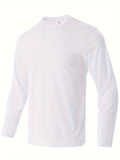 5PS ComfyFit Men's Quick-Dry Compression T-Shirt - Ultra-Stretchy, Breathable, Sweat-Wicking, Fitness-Friendly Tee for Outdoor Activities and Gym Workouts - Summer Essential for Active Men