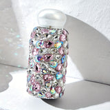 1pc, Luxurious Rhinestone Insulated Vacuum Flask - Keeps Drinks Hot/Cold for Hours, 260ml/9oz Capacity, Durable, Leak-Proof, Sparkling Studded Design, Perfect for Travel, Summer, Winter, and as a Gift