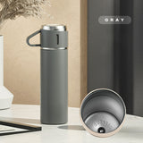 1pc Multi-Business Insulated Mug, 500 Ml/16.9 Oz, Carry It To Work, School, Travel, In The Car, Stainless Steel Vacuum Insulated Water Bottle, Coffee, Hot Drinks, Cold Drinks, Kettle Eid Al-Adha Mubarak