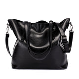 HULIANFU 2025 fashion oil wax pitot big bag  new large-capacity handbag single shoulder crossbody retro women's bag tide
