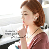 2025 Korean earrings super flash zircon 925 silver needle leaf fringed water drop earrings women's fashion summer fresh jewelry