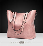 HULIANFU 2025 fashion oil wax pitot big bag  new large-capacity handbag single shoulder crossbody retro women's bag tide