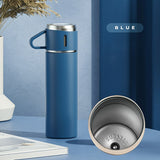 1pc Multi-Business Insulated Mug, 500 Ml/16.9 Oz, Carry It To Work, School, Travel, In The Car, Stainless Steel Vacuum Insulated Water Bottle, Coffee, Hot Drinks, Cold Drinks, Kettle Eid Al-Adha Mubarak
