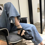hulianfu Slingback Split Toe Flats Ballerina Flock&nubuck Tabi Ninia Shoes Women Espadrilles Buckle Band Riband Flats Loafers casual shoe