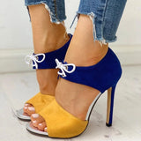 hulianfu New Summer High Heels Pumps Sandals Shoes Woman Fashion Sexy Ladies Increased Stiletto Super Peep Toe Shoes