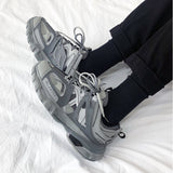 hulianfu Lovely Pink Chunky Sneakers Women Thick Sole Girls Sport Shoes Bright Green Fashion Casual Dad Shoes Female Footwear