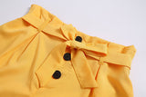 hulianfu Womens Shorts Summer High Waist Button Lace Shorts Wide Leg Shorts Street Fashion Button Skinny Short Jeans