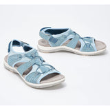 hulianfu Women Sport Sandals Solid Color Hollow Out Summer Casual Lady Sandalias Drawstring Adjustable Comfy Outdoor Beach Shoes Zapatos