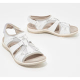 hulianfu Women Sport Sandals Solid Color Hollow Out Summer Casual Lady Sandalias Drawstring Adjustable Comfy Outdoor Beach Shoes Zapatos