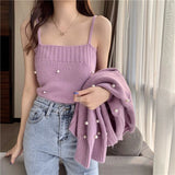 hulianfu New hot style loose outer wear white knitted cardigan women's gentle wind sweater coat
