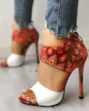 hulianfu New Thin Heeled Sandals New Shoes Woman High Heels Pumps Sandals Fashion Summer Sexy High Heels Womans Shoes