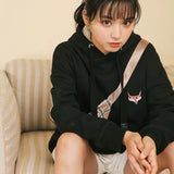 hulianfu Jacket women solid color hoodies autumn winter imitation lamb wool korean loose plus velvet thick zipper sweatshirt tops