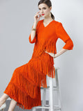 Miyake Temperament Celebrity Muse Fan Premium Sense Pleated Dress Long Large Size popular Spring/Summer Bottom Dress Autumn Dress