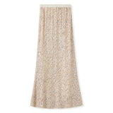 Guofeng  summer new bead embroidery new Chinese sequin fishtail skirt vest trousers set N4030