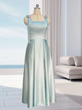 2025 light wedding dress bride simple  new high-end satin suspender out yarn collar engagement dress skirt
