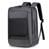 HULIANFU 2025 Business and leisure backpack, double-back multi-function computer backpack, travel large-capacity portable travel bag