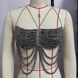 2025 L4881Y new hot-selling жемчужная телоцепь pearl body chain
