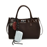 2025 Tote bag new matte bag women's retro versatile large-capacity shoulder bag fashion high-end commuter bag wholesale