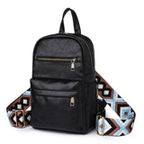 HULIANFU 2025 popular new women's backpack, 2025 retro fashion women's bag,  hot-selling commuter breast bag, backpack.