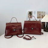 2025 popular new niche design women's bag fashionable texture women's handbag high-end backpack simple casual bag