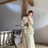 spring and summer thin sunscreen ramie floral shirt vest 0542 skirt 0543 sunscreen shirt 220541