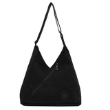 HULIANFU 2025 popular autumn and winter retro corduroy splicing armpit bag slack  style women's large-capacity casual shoulder bag