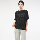 2025 A piece of hair delivery women's clothing supply 2025 summer new round neck loose bat sleeve thin versatile  short-sleeved T-shirt