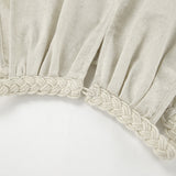 2025 Khaki cotton and linen sleeveless neck high waist A pendulum dress popular  summer breathable fashion new long dress