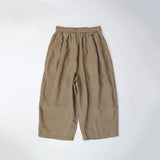 3572 cotton and linen summer women's high-waisted loose wide-leg pants straight-leg pants, thin and breathable nine-point casual pants
