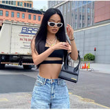 2025 2025 Popular trade New supply Slim-fit fashion jeans women