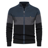 HULIANFU 2025 popular new men's knitted sweater jacket Popularan size New autumn and winter sweater cardigan high-quality trendy coat men