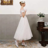 2025 Evening dress  new outdoor travel photography go out yarn fat MM bride engagement slim and thin certificate small white dress spring